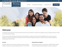 Tablet Screenshot of cassidyyoung.com